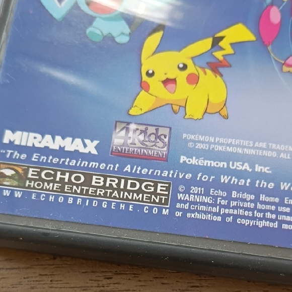 2011 Pokemon Heroes The Movie DVD - Picture 3 of 4